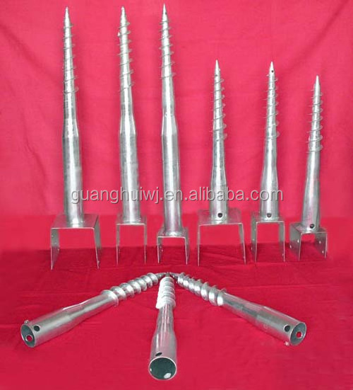 Hot Dip Galvanized Ground Screw Anchor/Screw Piles/Umbrella Anchor/PostAnchor