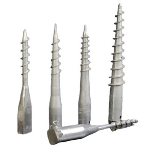 Hot Dip Galvanized Ground Screw Anchor/Screw Piles/Umbrella Anchor/PostAnchor