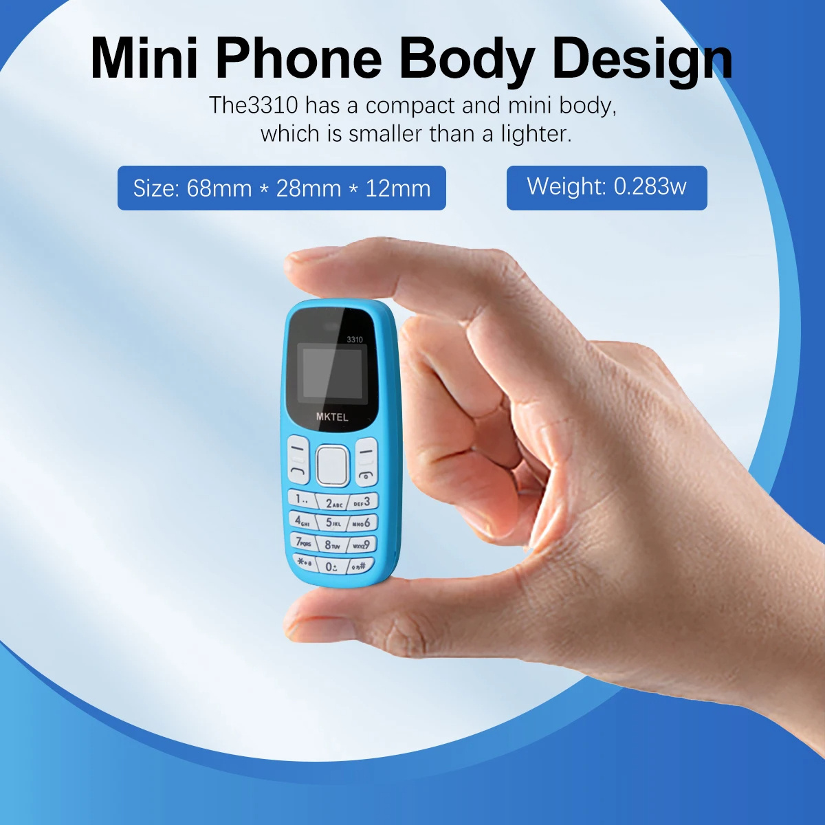 Wholesale Dual Sim Card MP3 Player FM Voice Change Dialing Phone Wireless Headset Mini Mobile Phone