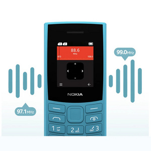 Wholesale Nokia105 4G Dual SIM 1.8 Inch Bluetooth 5.0 1450mAh Long Standby Time Flashlight FM Radio Call Recording Feature Phone