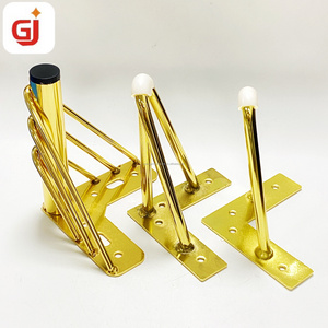 Golden Series Of Legs Preferential Price Iron Extensions Metal Legs For Sofa Cabinet Legs