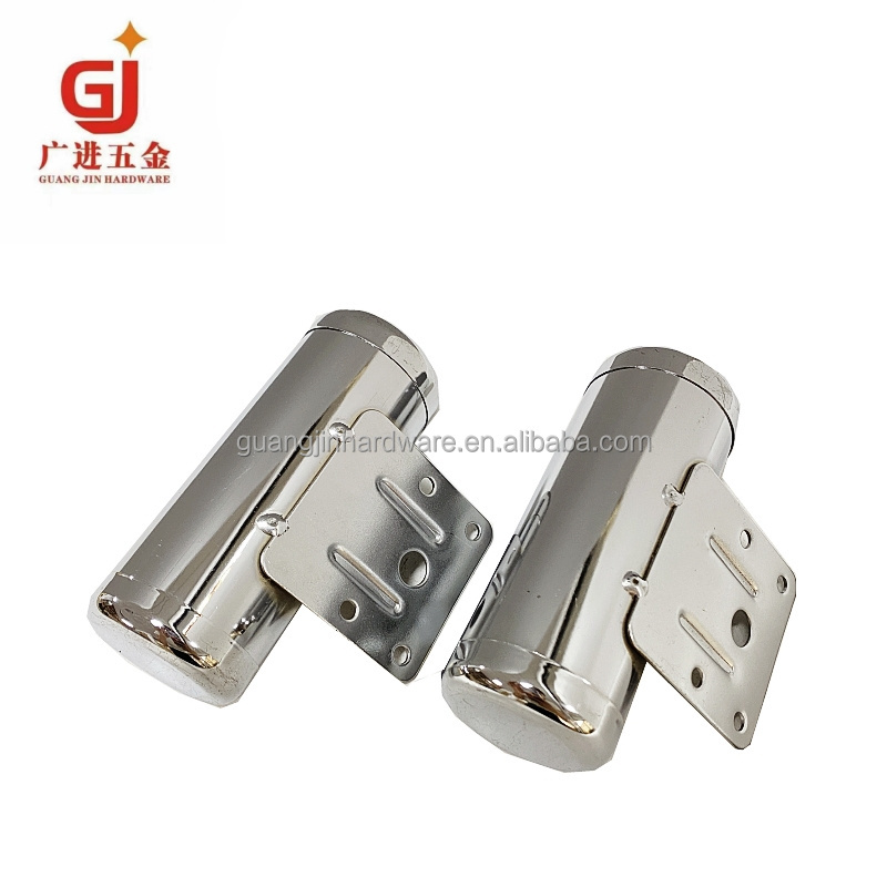 Sofa Hardware Accessories Anti-skid Table Feet Round Tube Chrome Bed Sofa Feet Metal Cabinet Furniture Feet