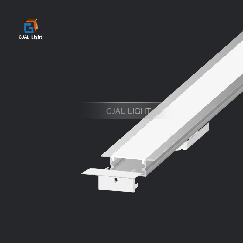 20*10 mm alu LED profile recessed strip light LED aluminum PC frosted cover aluminum lights