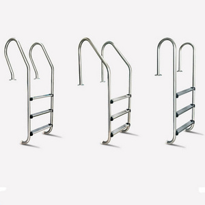 Factory wholesale multiseries Pool Water Ladder 2/3/4/5 Steps 304 stainless steel stair