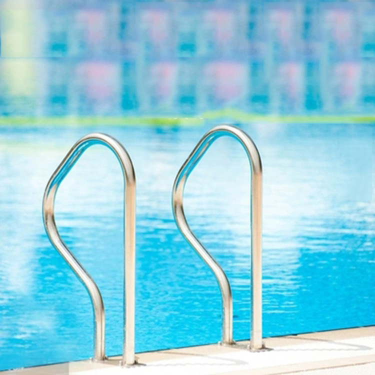 Swimming pool ladder small hand rail cover removable swimming pool handrails