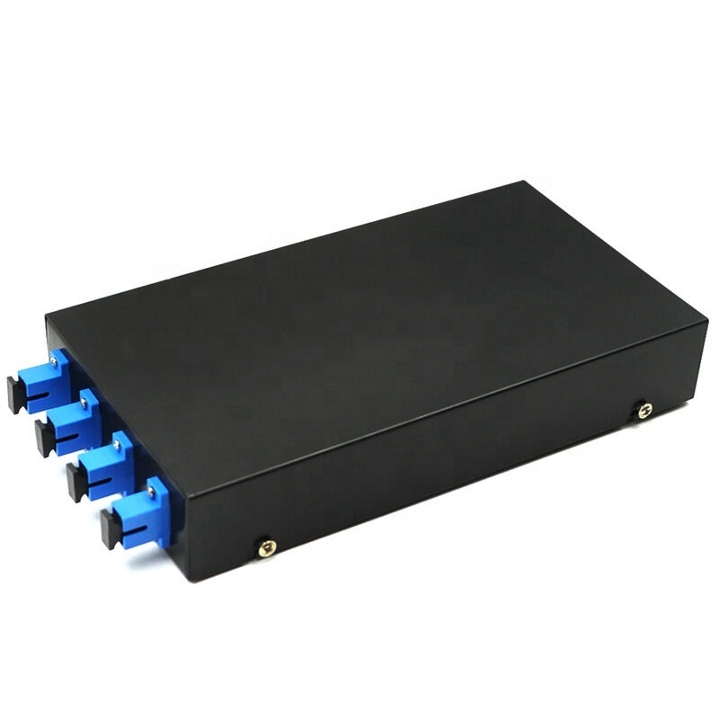 4 port fiber patch panel manufacturer 8 port wall mounted fiber optic terminal box