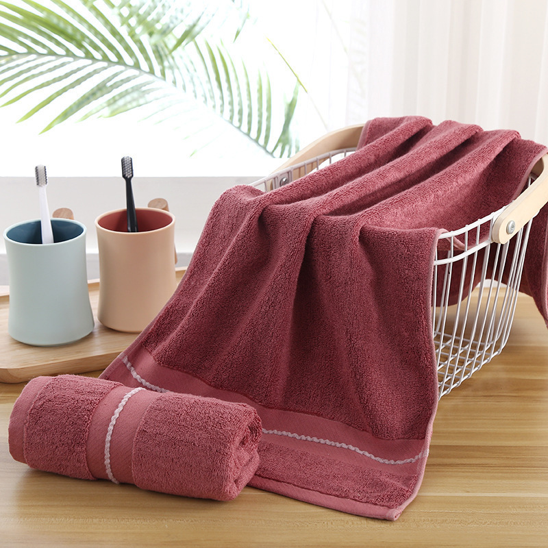 Best sellers high quality bamboo cotton face towel for bathroom spa