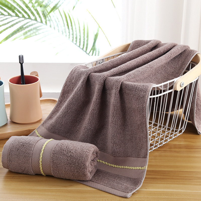 Best sellers high quality bamboo cotton face towel for bathroom spa