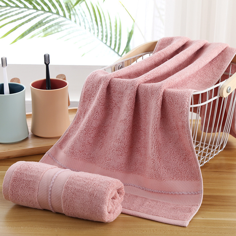 Best sellers high quality bamboo cotton face towel for bathroom spa