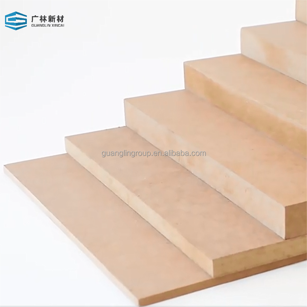 High Grade high quality E1 21mm  Modern Design Style Raw Plain MDF Board, Carved and Milled Board, for Furniture Decoration