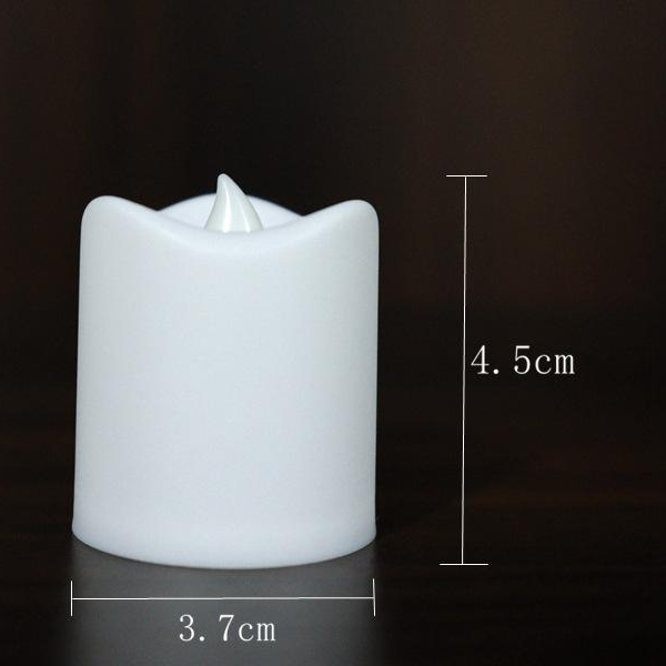 2 Button Remote Control Timing Small Tea Wax Cross-border Birthday Party Romantic Smokeless 2032 Electronic Candle Light