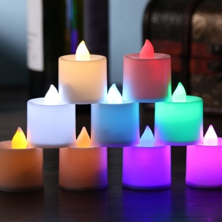 Party Decorations Led Lights Factories 3.7*4.5 Twinkle Tealight Set Led Bougie in The Shape of Candles Sold Directly by Chinese