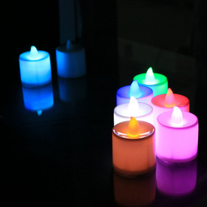 China Real Manufacturer Led Flickering Candles Flameless Candle Valentine's Day Weddings Propose Decoration LED Romance Velas