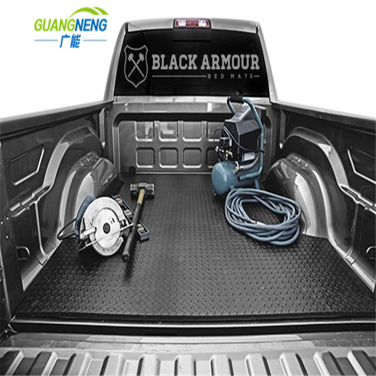 Truck Bed Mats Liners Checker Plate Rubber Mat with Moulding Processing Service