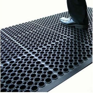 Comfortable Workshop antigatigue Rubber Floor Mats/Grease Resistance rubber garage floor mat factory quality