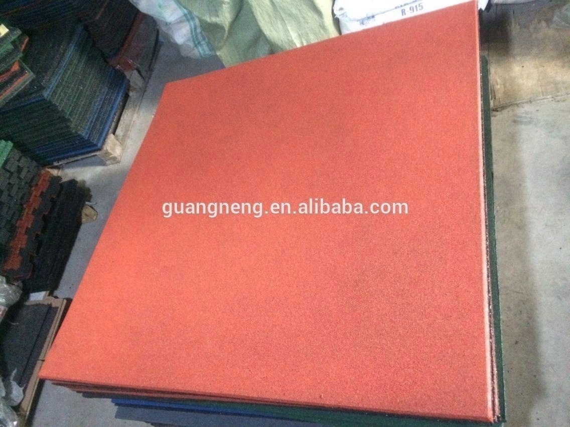 Gym Outdoor Wear resistance Cheap Rubber Tiles/ Driveway Rubber Tiles