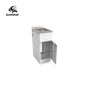 Australia New Zealand Hot Sale Commercial Stainless Steel Laundry Tub Cabinet GR-X3556A