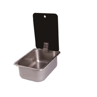 RVS&Campers  Stainless Steel 304 undermount Hand Wash Kitchen Sink with lid