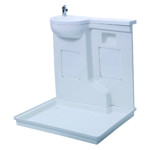 RV rvs Campervan campers caravan marine boat yacht public school hospital motorhome bathroom shower tray and sink GR-Y027