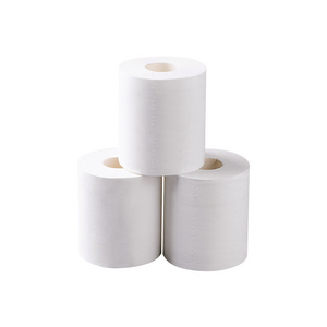 Wholesale 4Ply Virgin Wood Pulp Embossed Bathroom Tissue Soft Toilet Tissue Toilet Paper Roll Sanitary Paper