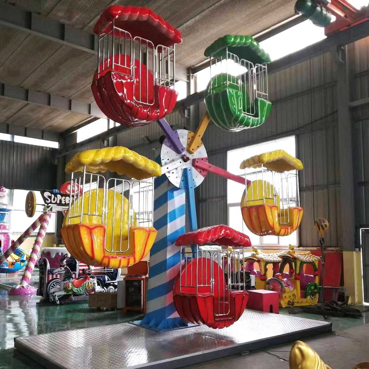 Most Popular Carnival ferris wheel supplier 12 seats electric mini ferris wheel