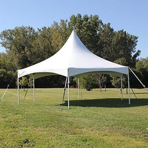 Premium Vinyl high peak frame gazebo tent for outdoor wedding event