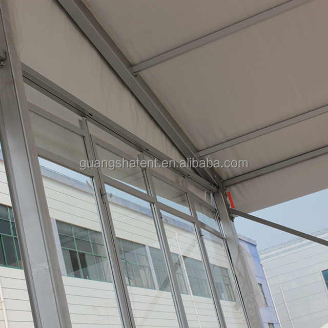 GSL-20 20x50 m marquee event tent with glass walls