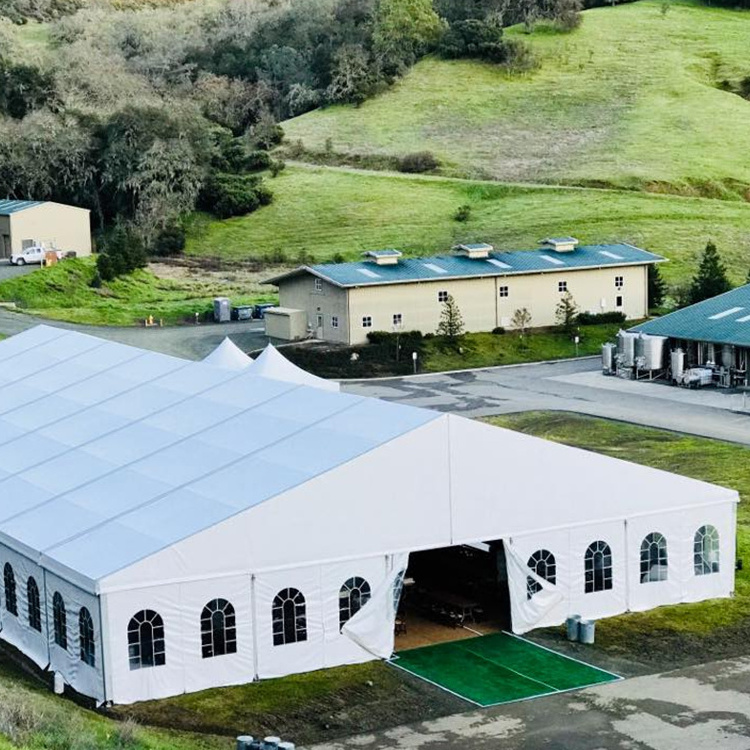 Outdoor Large 30x40 1000 Seater Aluminum Alloy Frame White Church Funeral Marquee Party Reception Tent