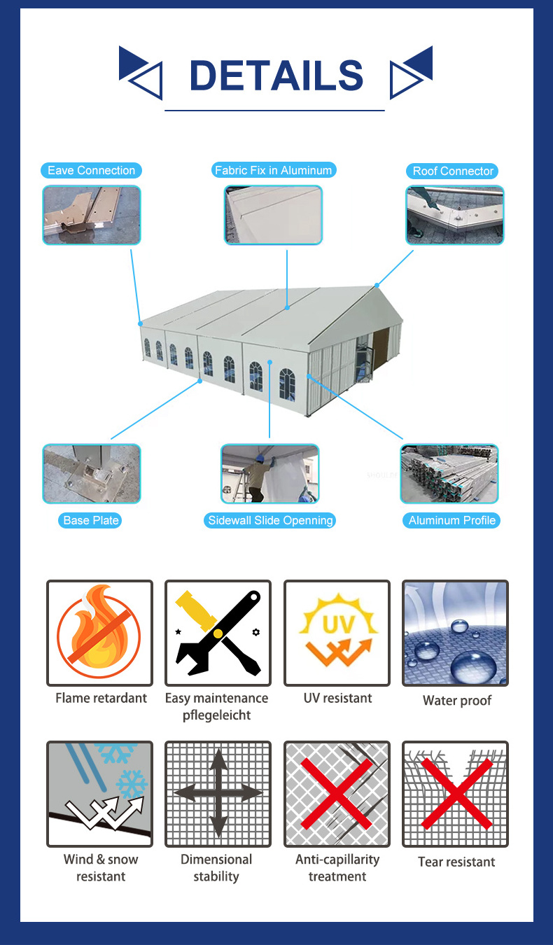 Durable Large-scale Eco-friendly Cost-effective Aircraft Storage Building Aviation Hangar Airplane Shelter