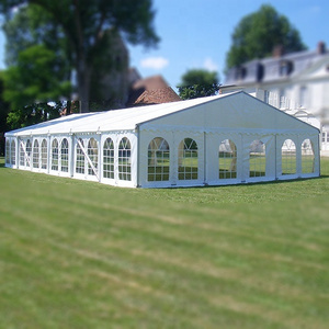 15x35m 500 Seater Fancy Large Outdoor White Party Wedding Glass Church Events Reception Tent