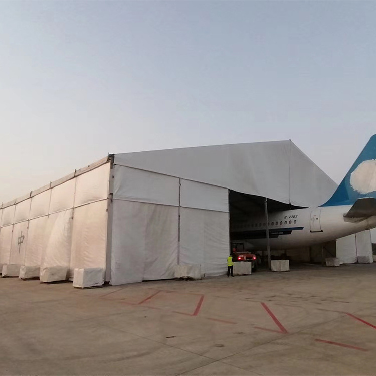 Durable Large-scale Eco-friendly Cost-effective Aircraft Storage Building Aviation Hangar Airplane Shelter