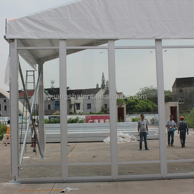 GSL-20 20x50 m marquee event tent with glass walls