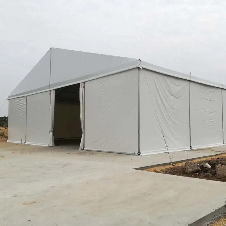 Large Outdoor Heavy Duty Galvanized Aluminum Frame Pvc Custom Fabric Structures Storage Warehouse Tent