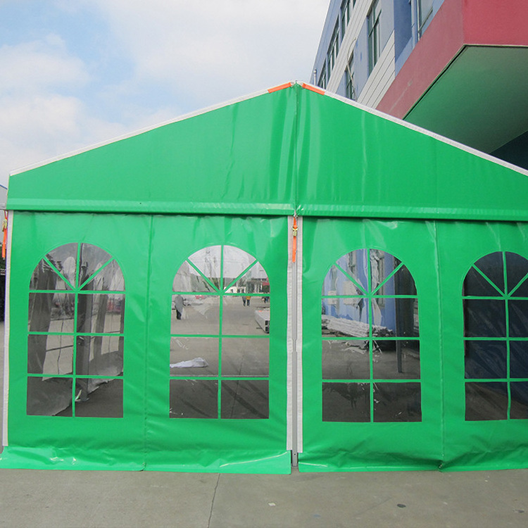 Silver Aluminum Frame PVC Fabric Roof Prefab Storage Tent Warehouse Tent 10x20 20x30 30x60m