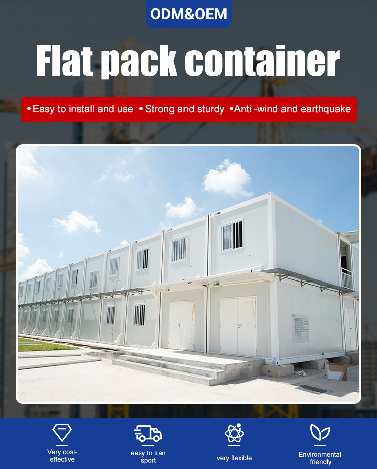 Wholesale New Innovations Flat Pack Container Frames Standard Modular Prefab Luxury Container House