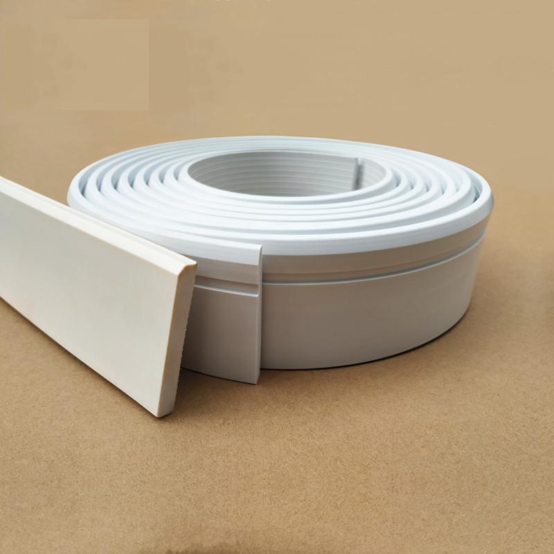 Corner Decorative Soft Plastic Skirting Pvc Wall Soft Skirting Low Price Customized