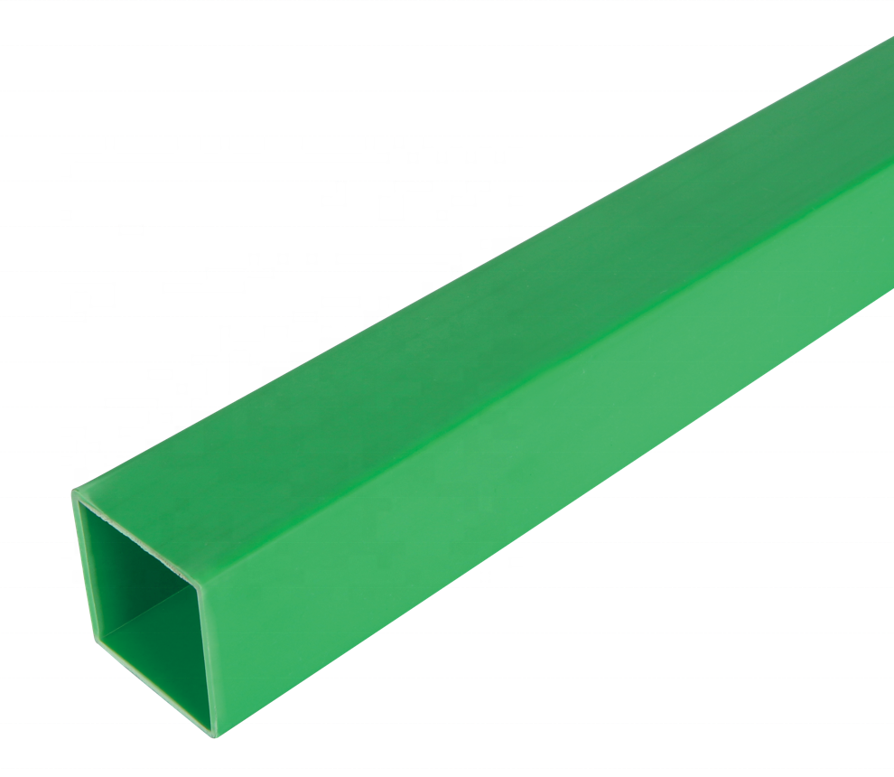 Customized multi-color rectangular square pvc tube