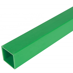 Customized multi-color rectangular square pvc tube