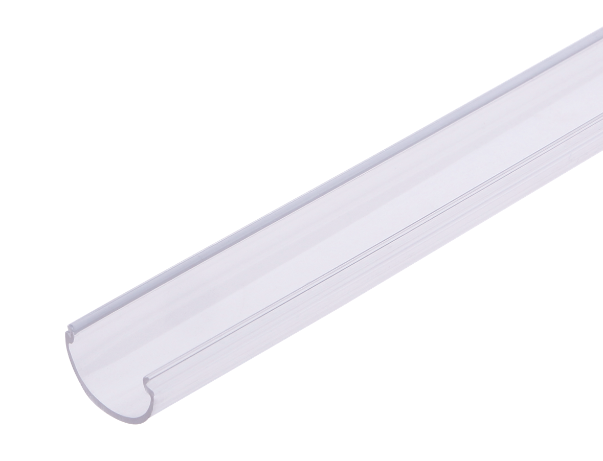 White Acrylic Led Lighting Mounting Channel Diffuser Cover