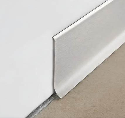 PVC Self-adhesive Flexible Skirting 6 inch Vinyl Wall Base Self Stick Vinyl Floor Wall Baseboard Trim Molding