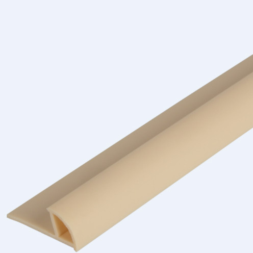 white upvc pvc round edge tile trim