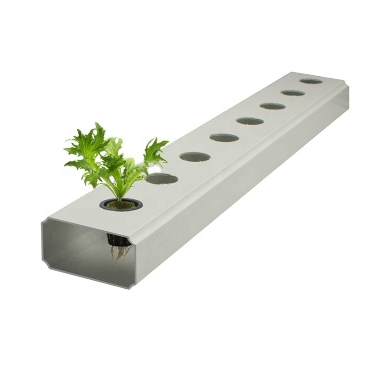 Hot Sale Hydroponic Channel NFT Growing Systems planting PVC Pipe