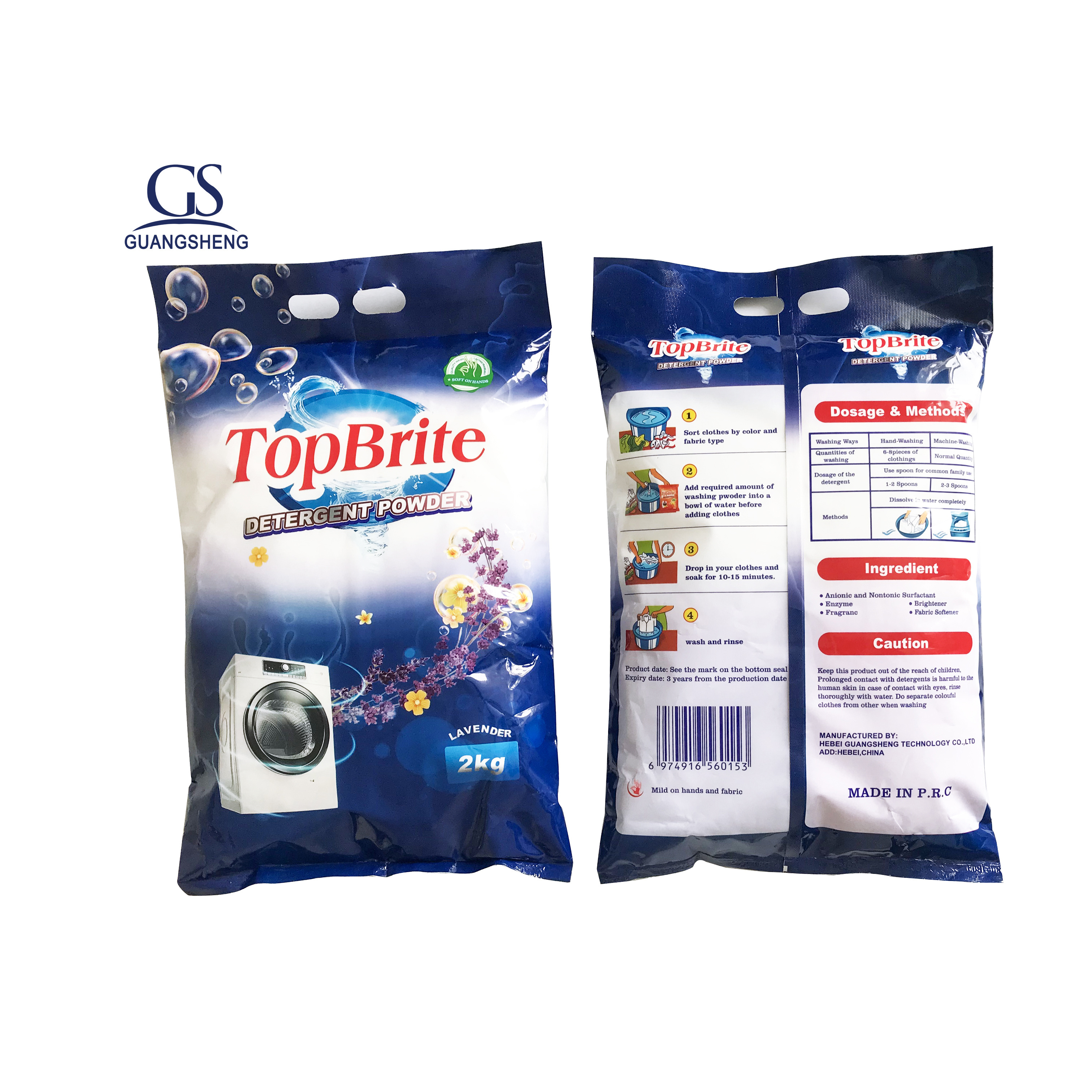 OEM Clean Laundry Washing Powder Detergent Washing Powder for Hand or Machine Wash