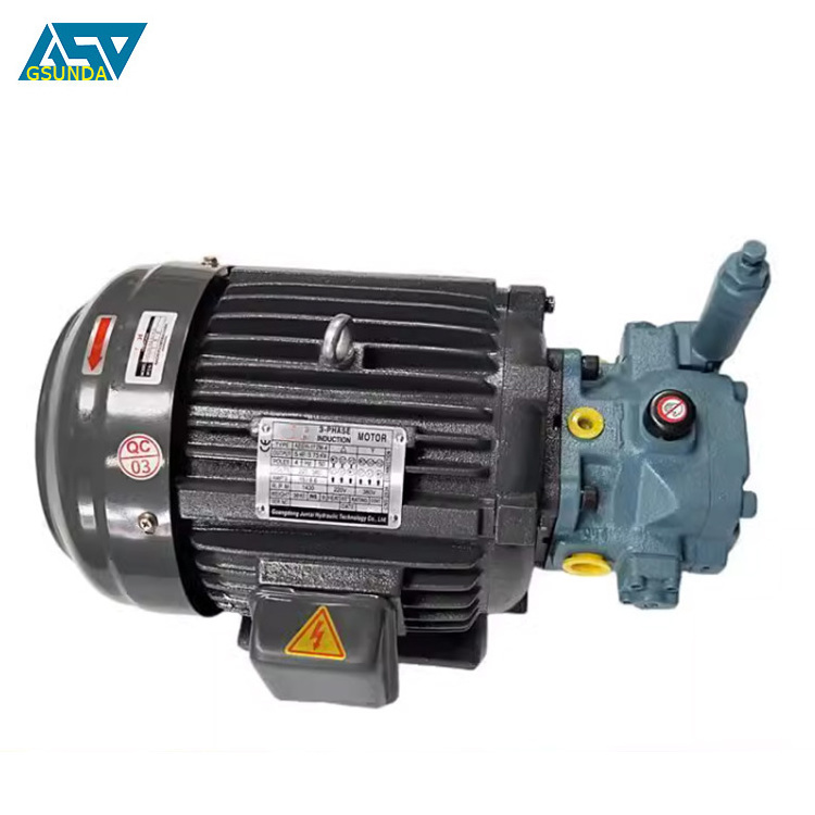 Lower Noise hydraulic oil pumping unit UVN-1A-1A4-2.2-4-11 Low Pressure Oil Pump with electric motor UVN-1A-1A2-1.5E-4-11