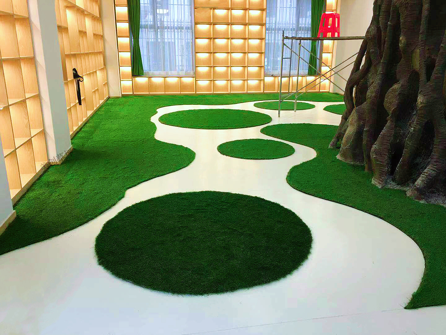 Artificial Lawn Synthetic Grass Astro Garden flooring Realistic Natural Turff Decoration Indoor Outdoor Carpet