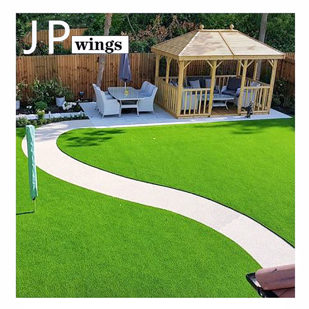 Tight Interlocking Artificial Grass Turf Tiles Outdoor Turf Grass for Yards Dogs Pet Lawn Mat