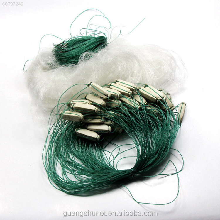 Net/large Nets Plastic Net/green PE Fishing Nets Plastic Woven Bag or as Required Catch Fish Monofilament White and Blue GS YW01