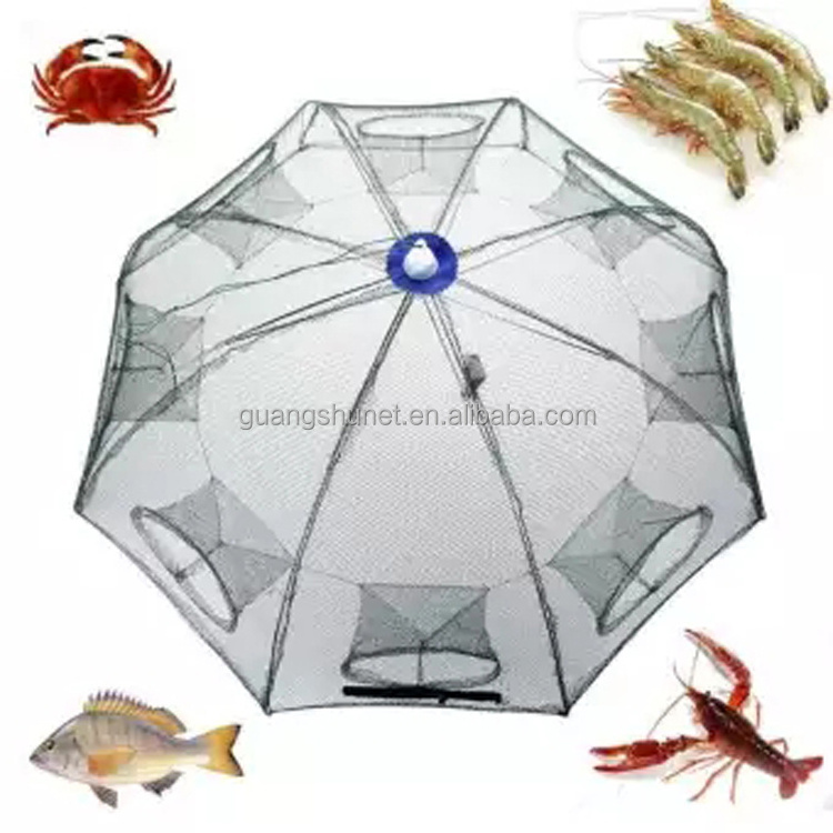 Excellent Folding Fishing Cage, Crab/Lobster/Fish Trap