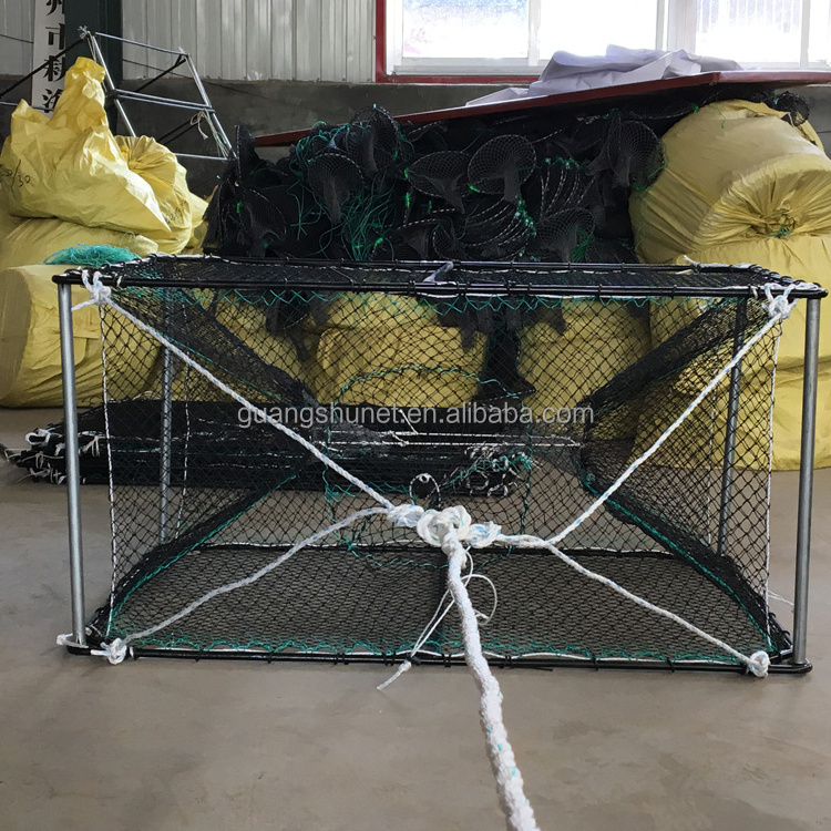 Supply Marine Offshore Aquaculture Crab Fishing Cage Eel Fyke Net for Sale