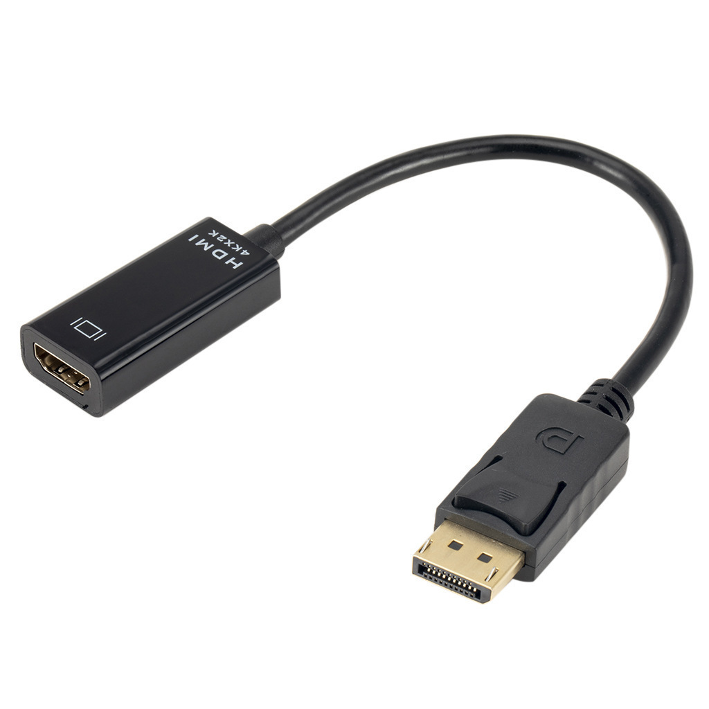 DP To HDMI-compatible Adapter 4K Display Port Male To HDMI Female Converter Cable for PC TV Projector